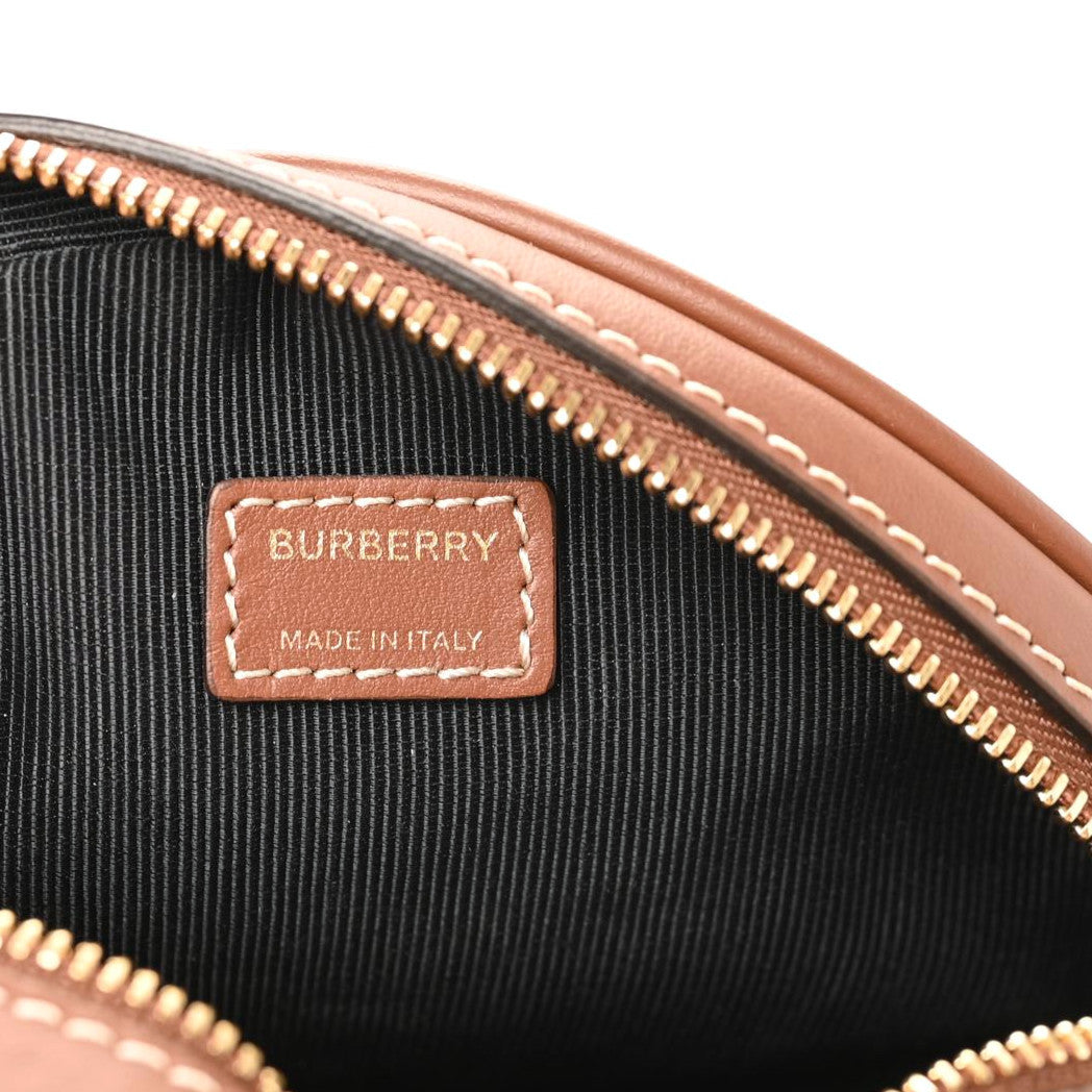 Canvas Calfskin Louise Bag Natural
