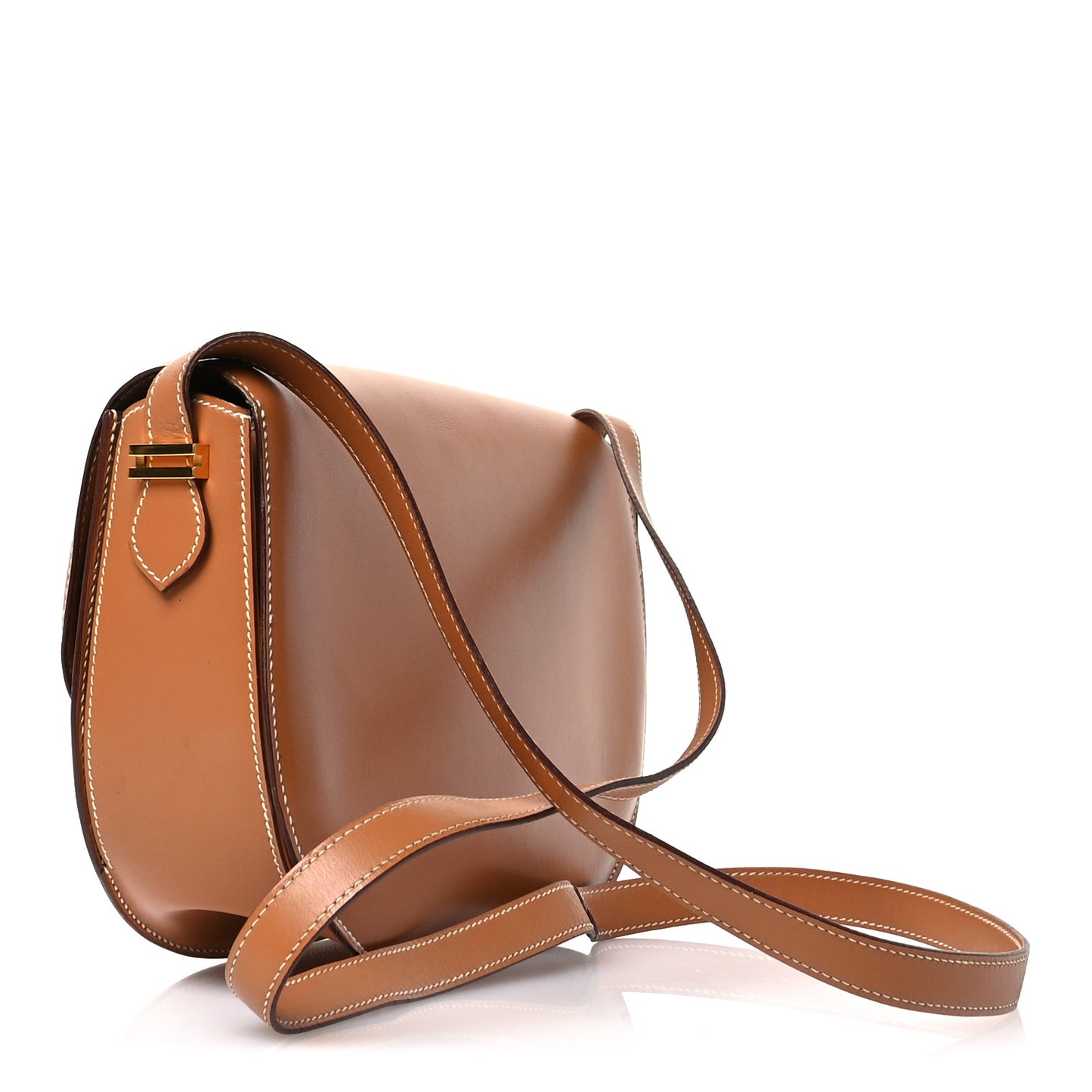 Chamonix Saddle Shoulder Bag Gold