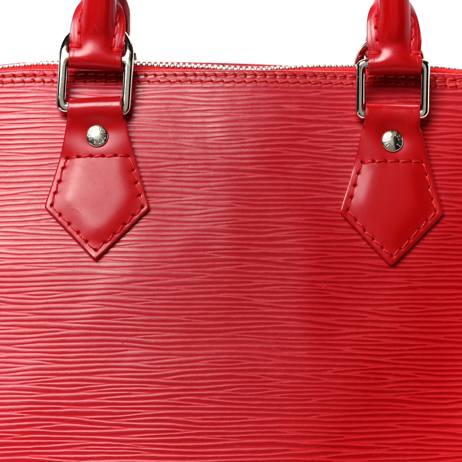 Louis Vuitton Epi Alma PM Castillan Red 8 of 10