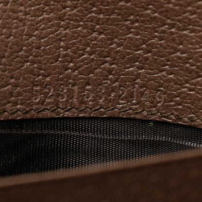 Gucci GG Supreme Monogram Web Ophidia Continental Wallet Brown 6 of 9
