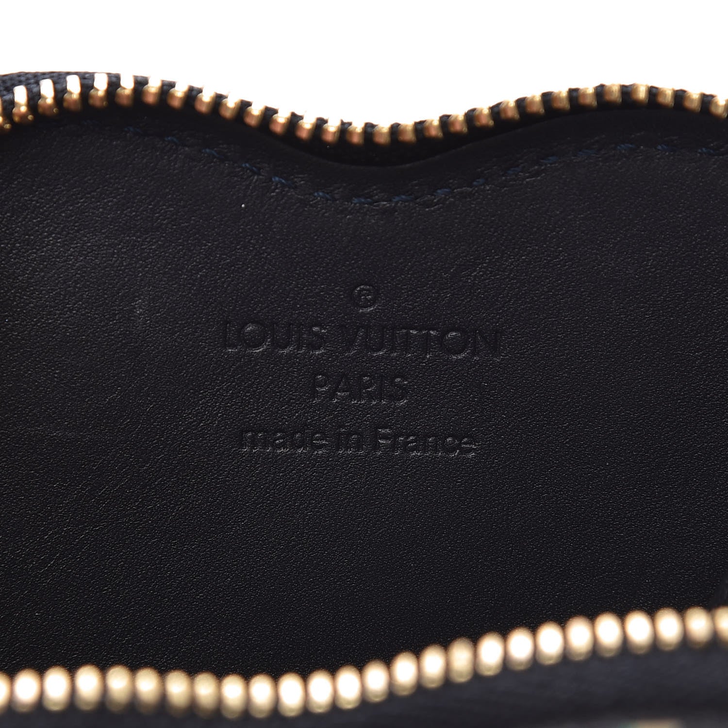 Louis Vuitton Vernis Leopard Coeur Heart Coin Purse Blue Infini 6 of 7