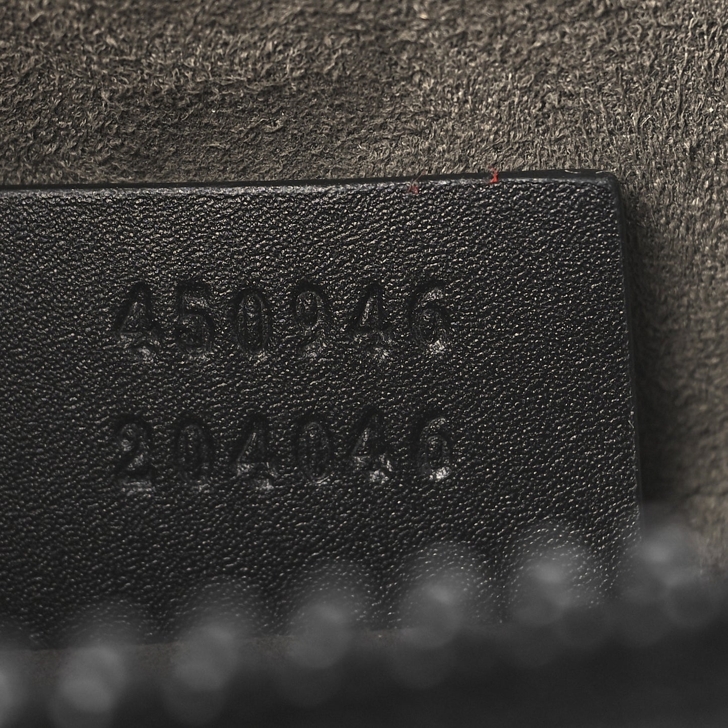 GG Supreme Monogram Belt Bag Black