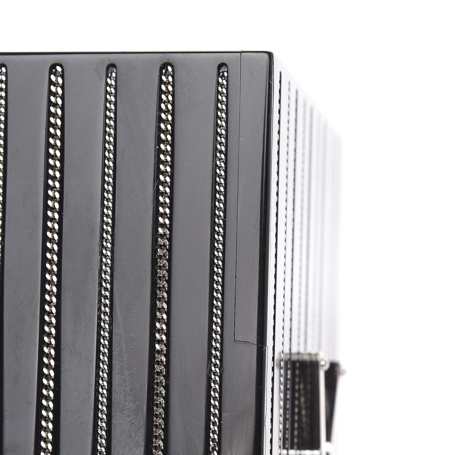 Saint Laurent Acrylic Metal Miniadure Logo Match Box Black 9 of 12