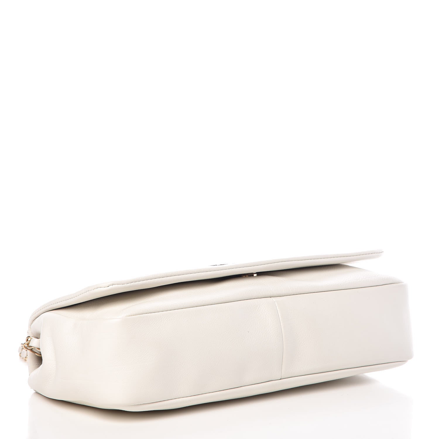 Chanel Calfskin Metal Mosaic Flap White 4 of 15