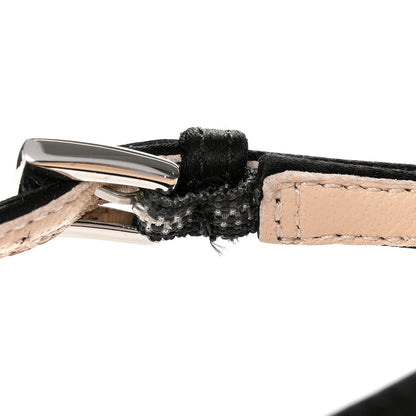 Prada Satin Bow Pointed Toe Slingback Pumps 39 Black 9 of 9