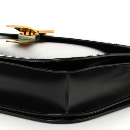 Celine Box Calfskin Medium Classic Box Flap Black 10 of 11