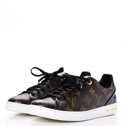 Louis Vuitton Patent Monogram Frontrow Sneakers 39 3 of 12