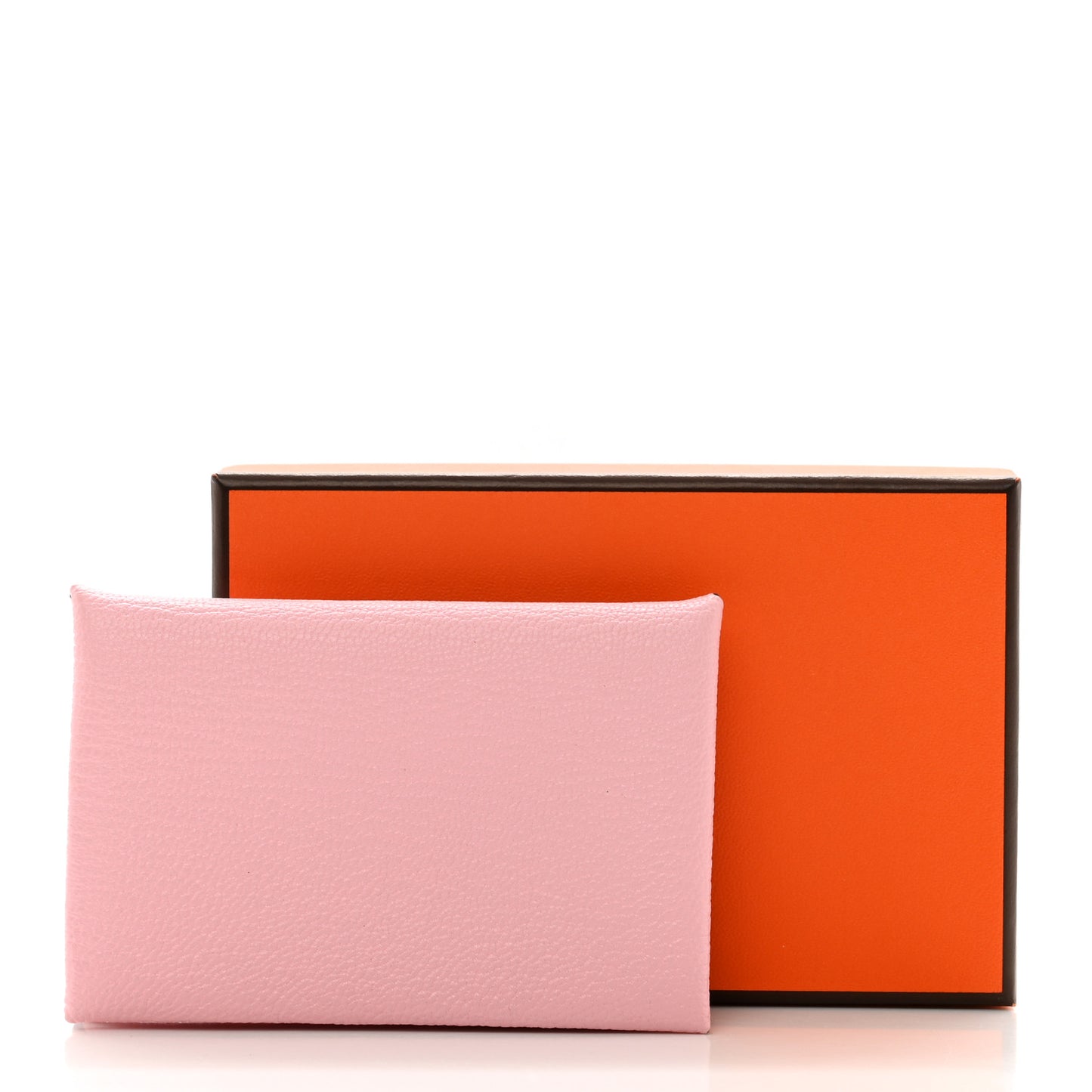 Chevre Mysore Calvi Card Case Rose Sakura