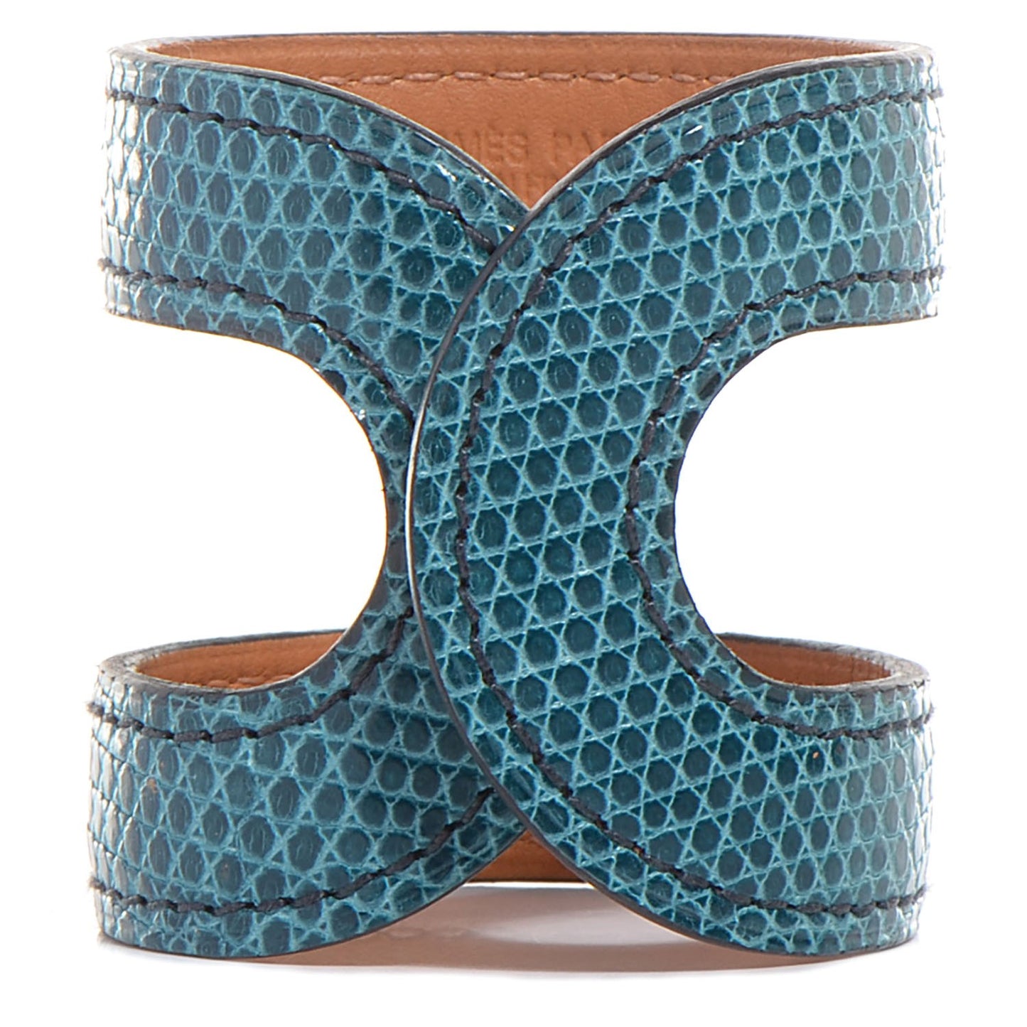 Lizard Ano Cuff Bleu Petrole