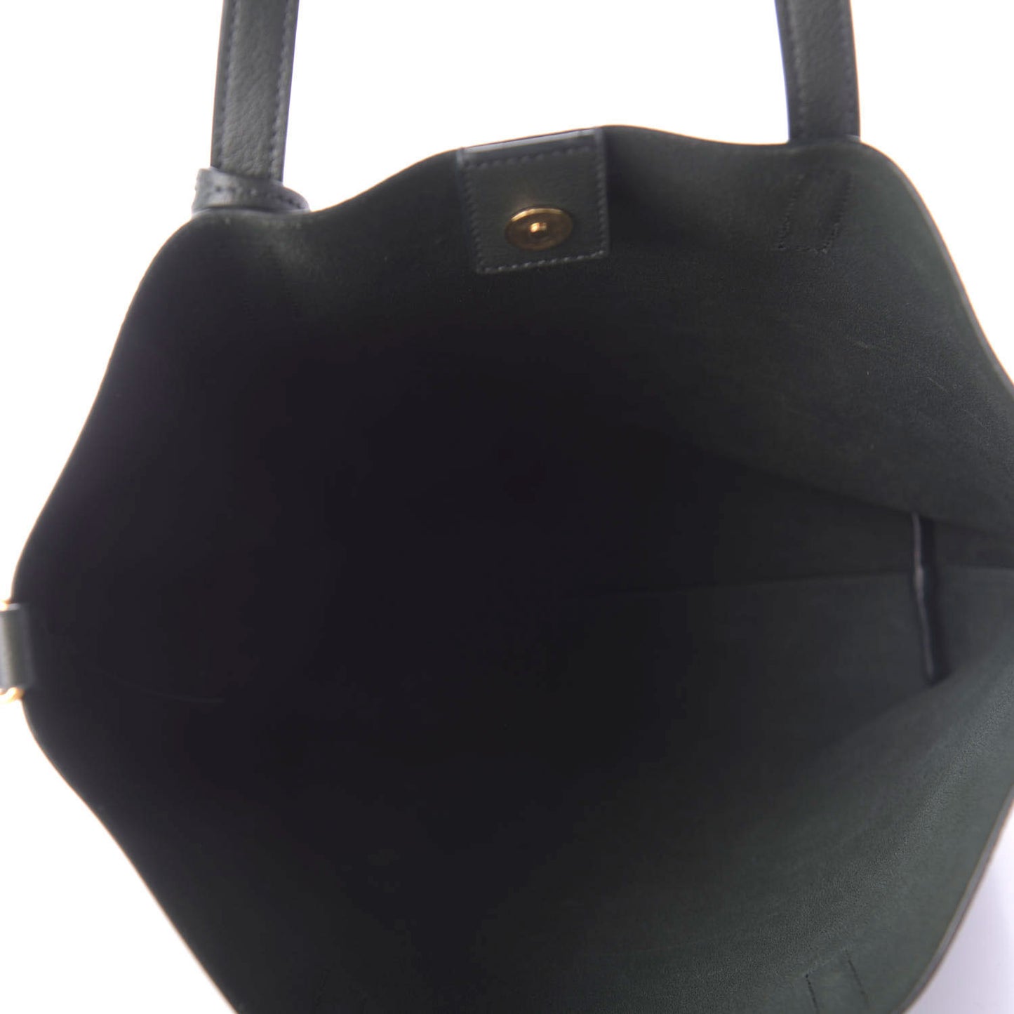 Calfskin Toy Shopping Tote Dark Green