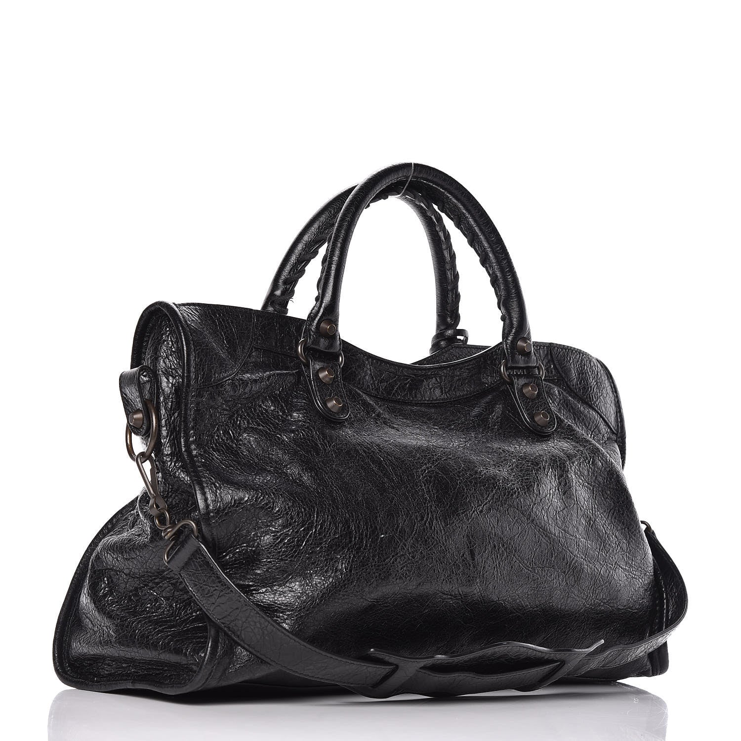 Balenciaga Agneau Classic Hardware City Black 3 of 10