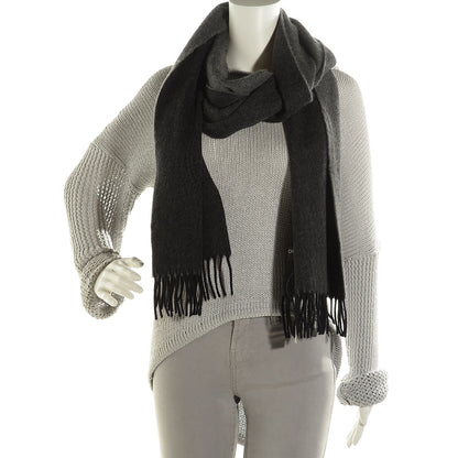 Chanel Cashmere CC Scarf Reversible Black 2 of 5