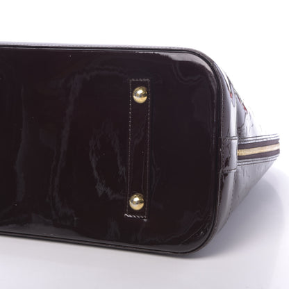 Louis Vuitton Vernis Alma GM Amarante 11 of 11