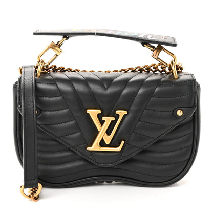 Louis Vuitton Calfskin New Wave Chain PM Black 1 of 10