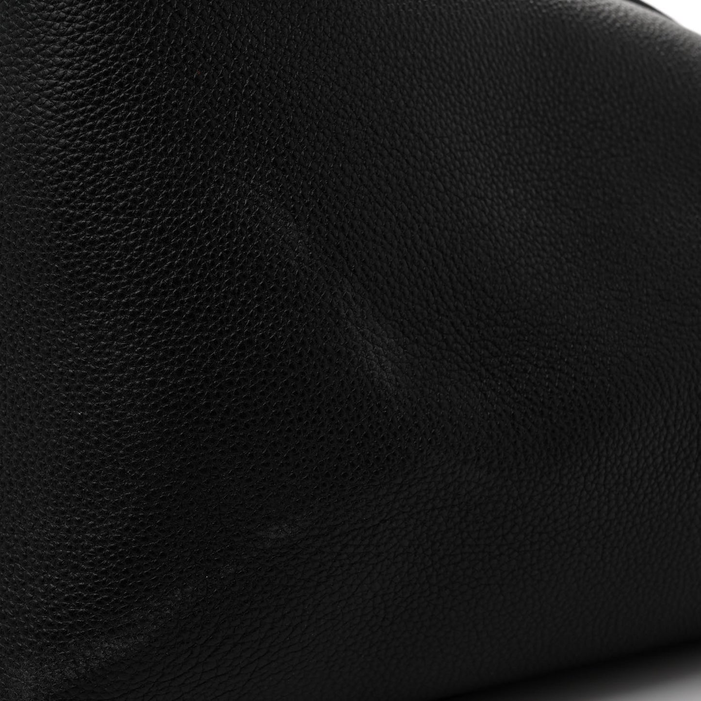 Soft Grained Calfskin Small Belt Cabas Phantom Black