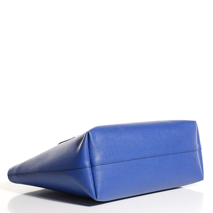 Fendi Vitello Elite Cuoio Monster Buggies Medium Roll Tote Blue Neon Black Multicolor Rosso Scuro 4 of 10