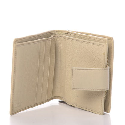 Gucci Monogram Zip Around French Flap Wallet Off White 5 of 7
