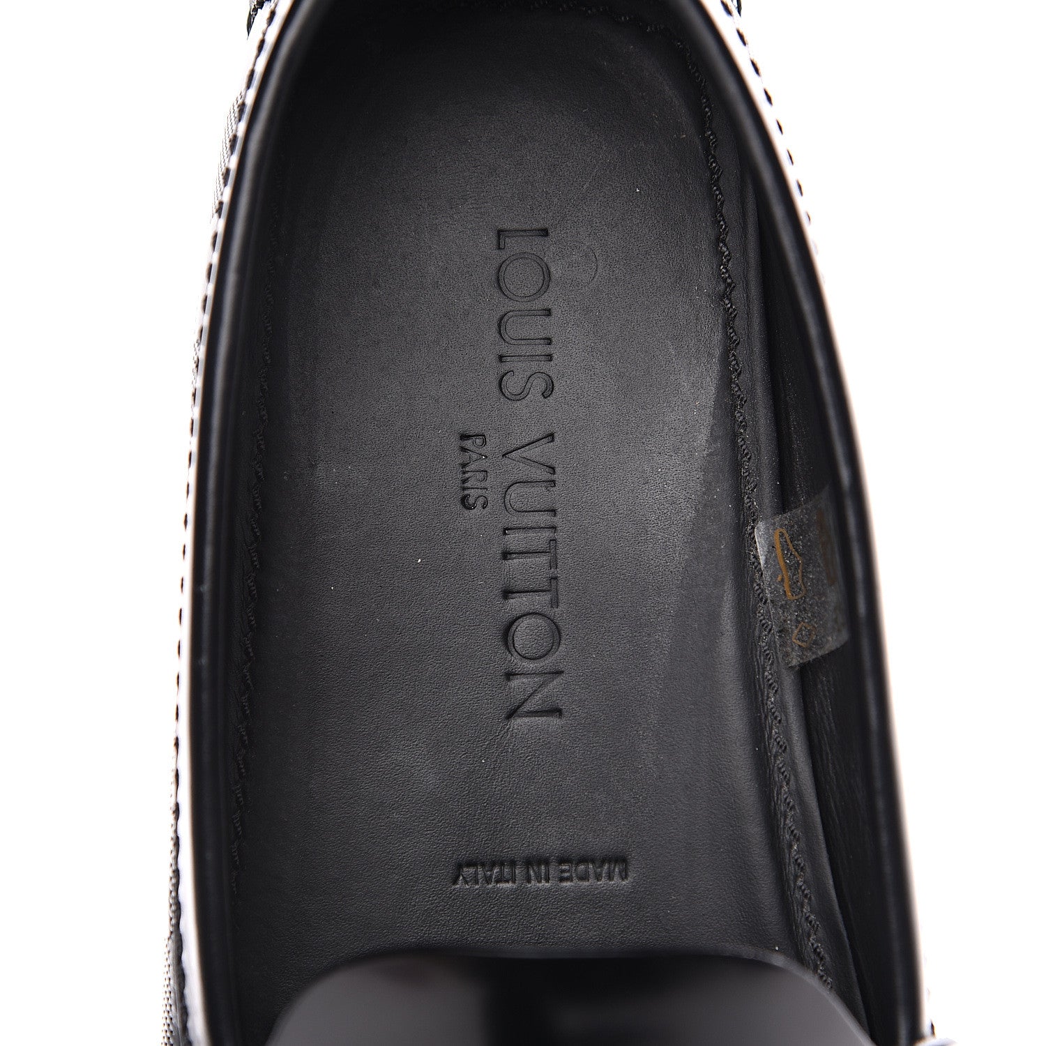 Louis Vuitton Damier Shade Car Loafer 9 Black 6 of 10