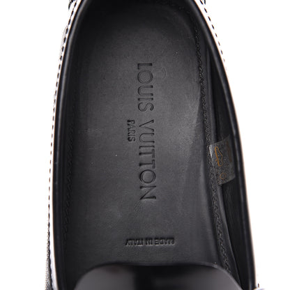 Louis Vuitton Damier Shade Car Loafer 9 Black 6 of 10