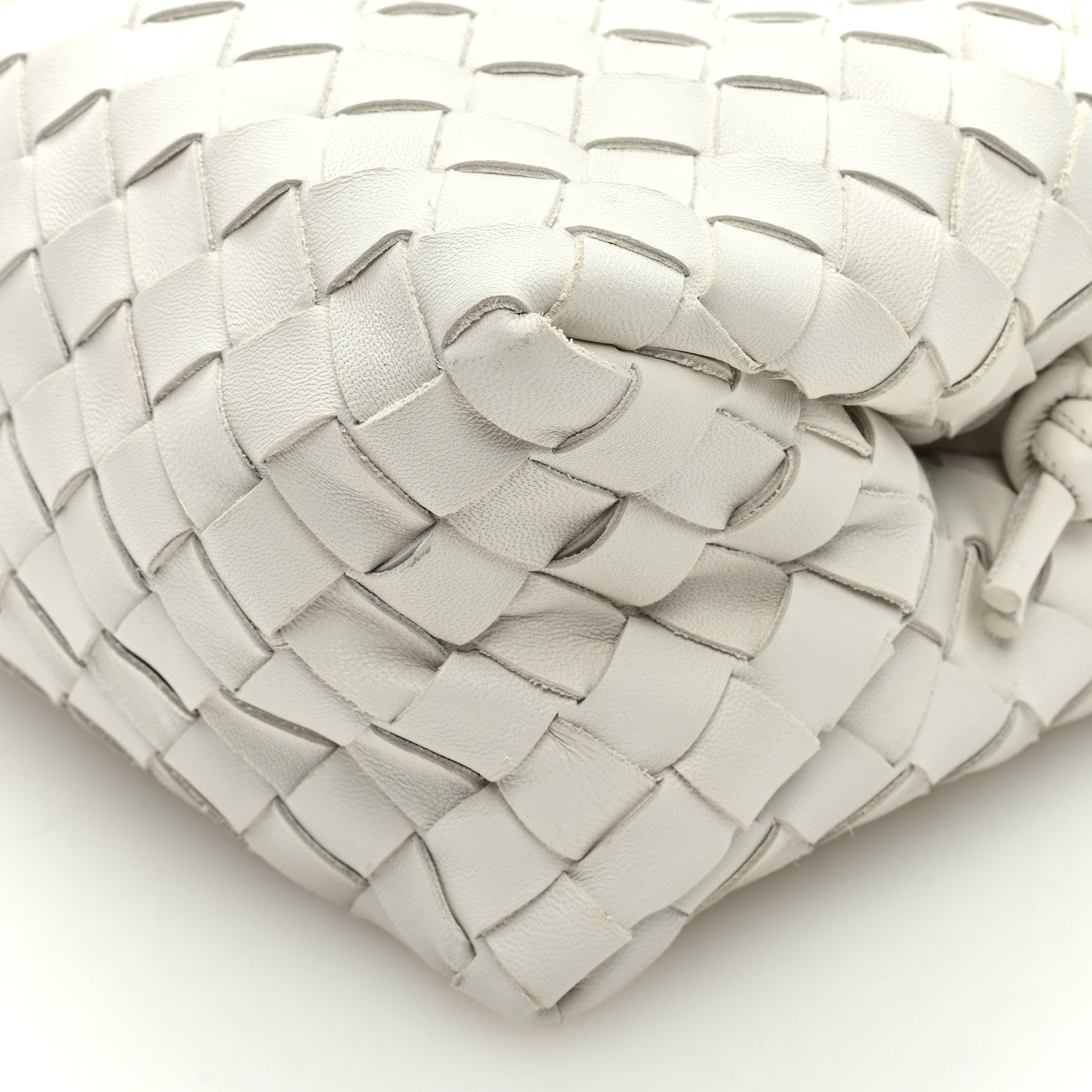 Bottega Veneta Nappa Intrecciato Small Loop Camera Bag Chalk 7 of 7
