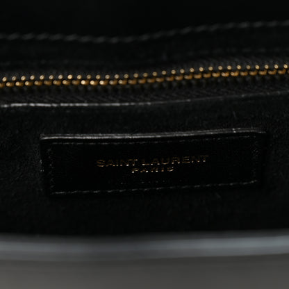 Saint Laurent Smooth Calfskin Le 5 A 7 Hobo Black 6 of 9