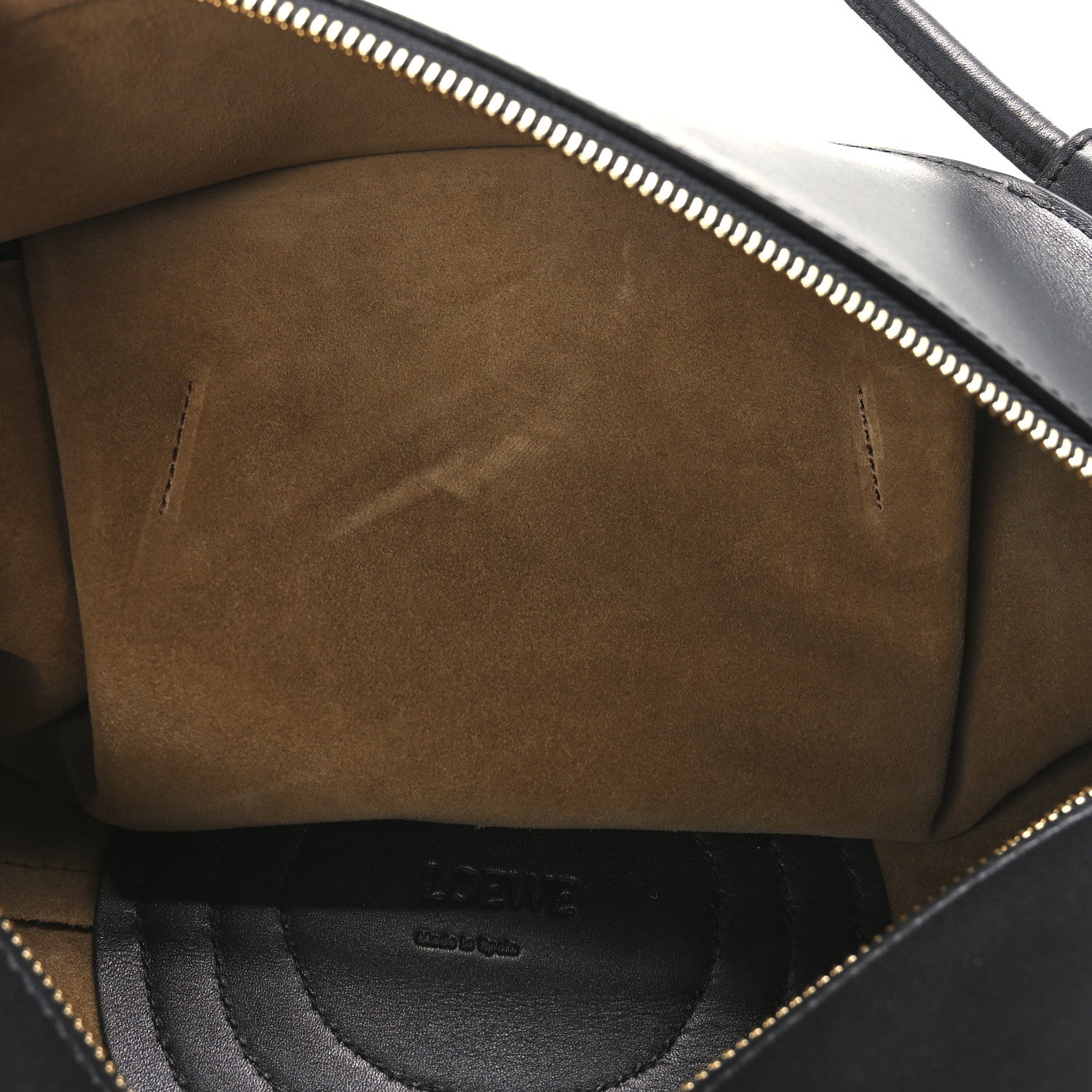 Loewe Shiny Nappa Calfskin Paseo Bag Black 11 of 11