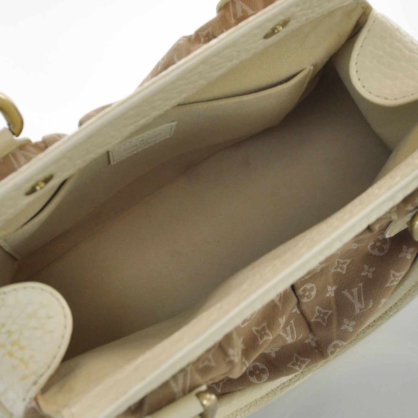 Mini Monogram Trapeze PM Beige
