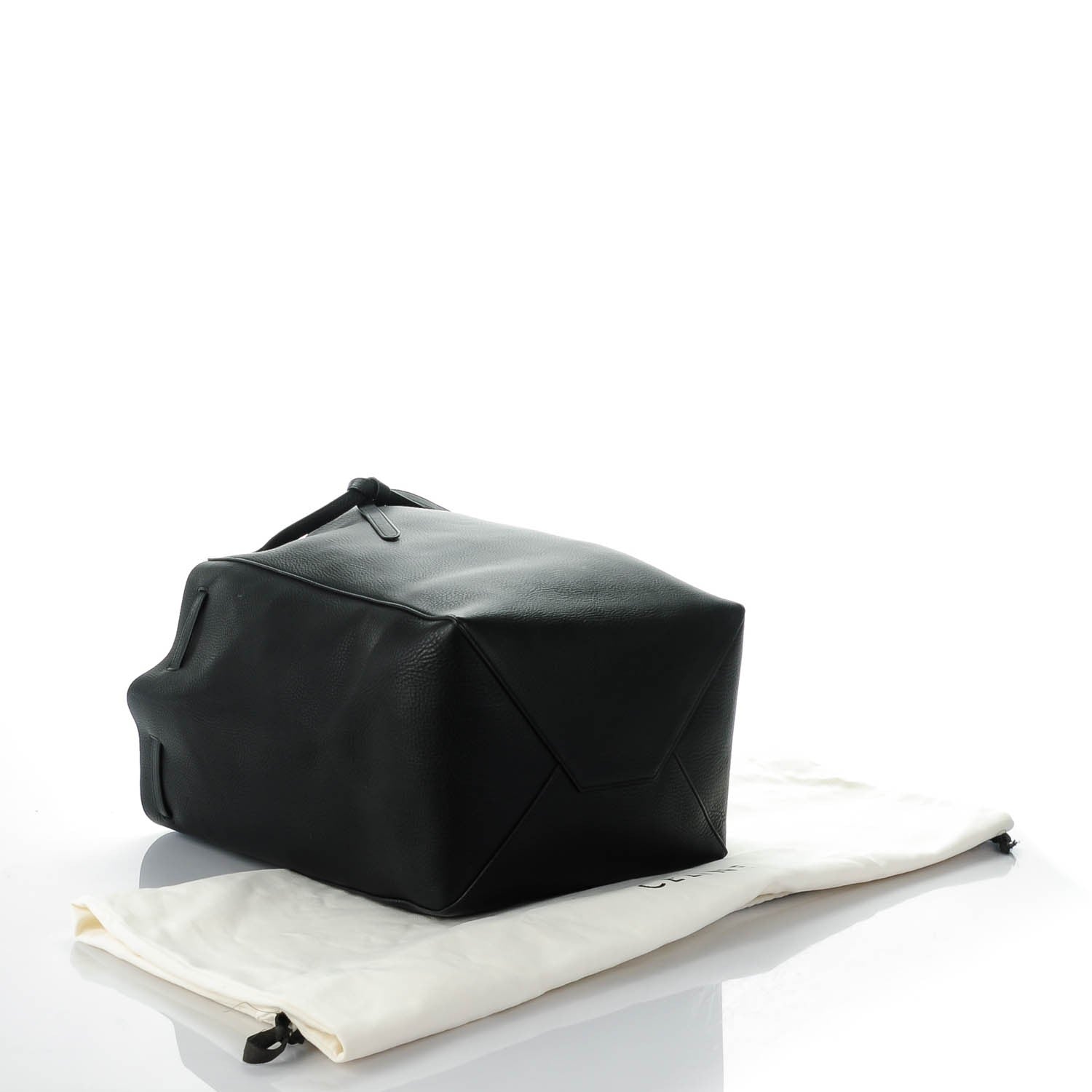 Celine Soft Grained Calfskin Medium Cabas Phantom Black 4 of 8