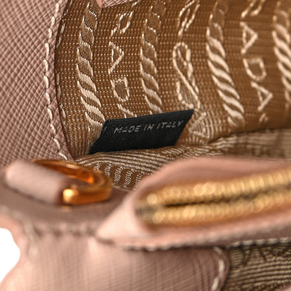 Prada Saffiano Lux Medium Tote Cammeo 6 of 10