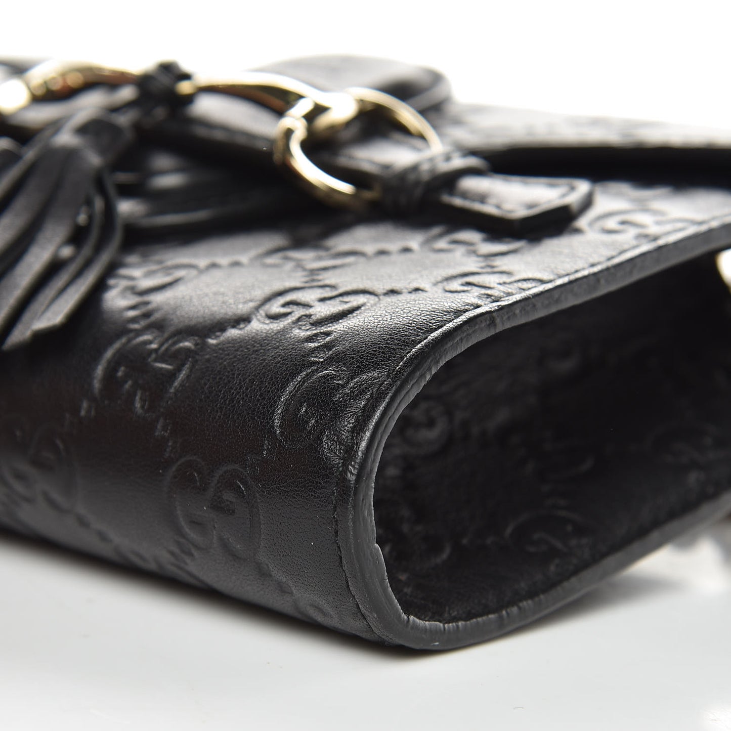 Guccissima Mini Emily Shoulder Bag Black