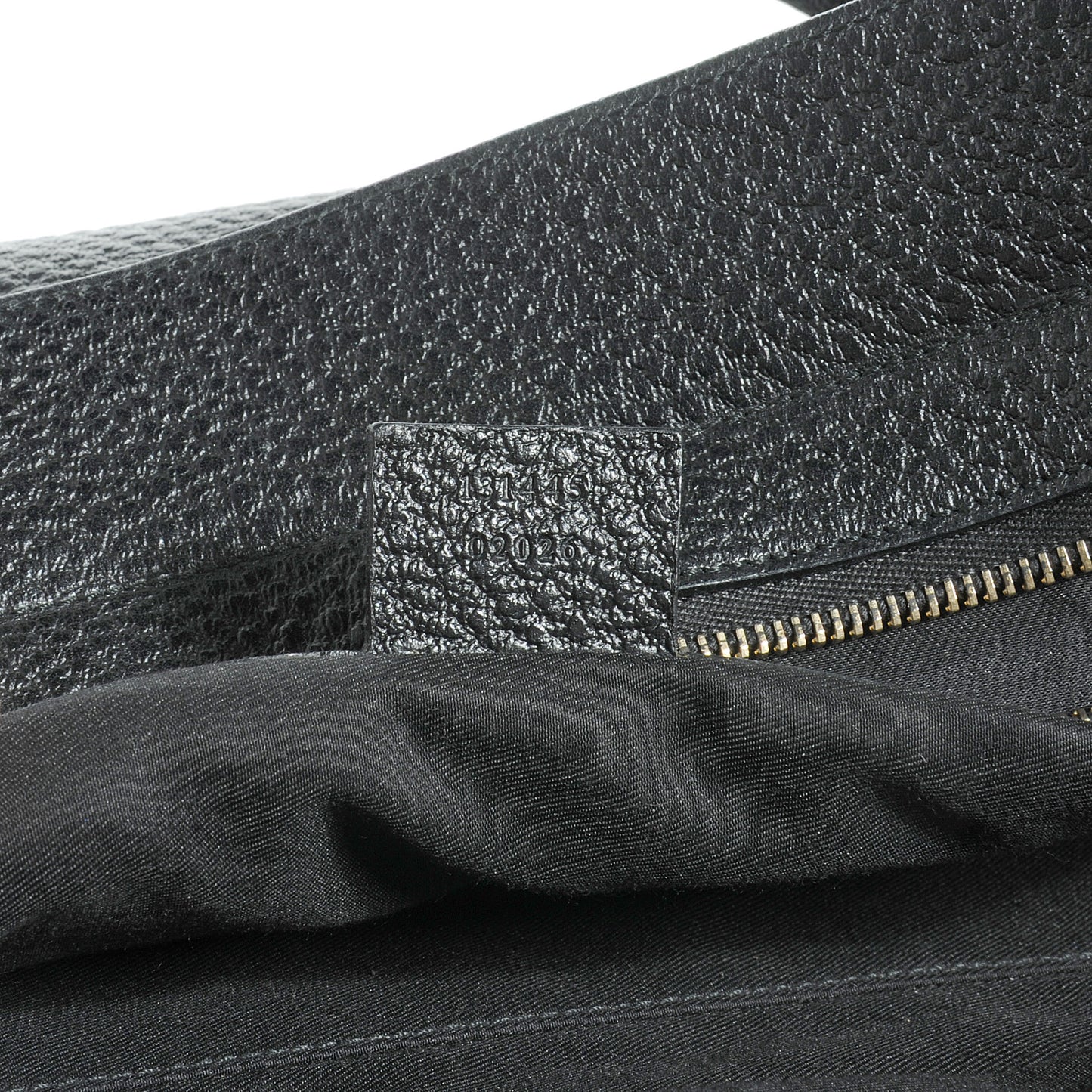 Leather Blondie Web Satchel Black