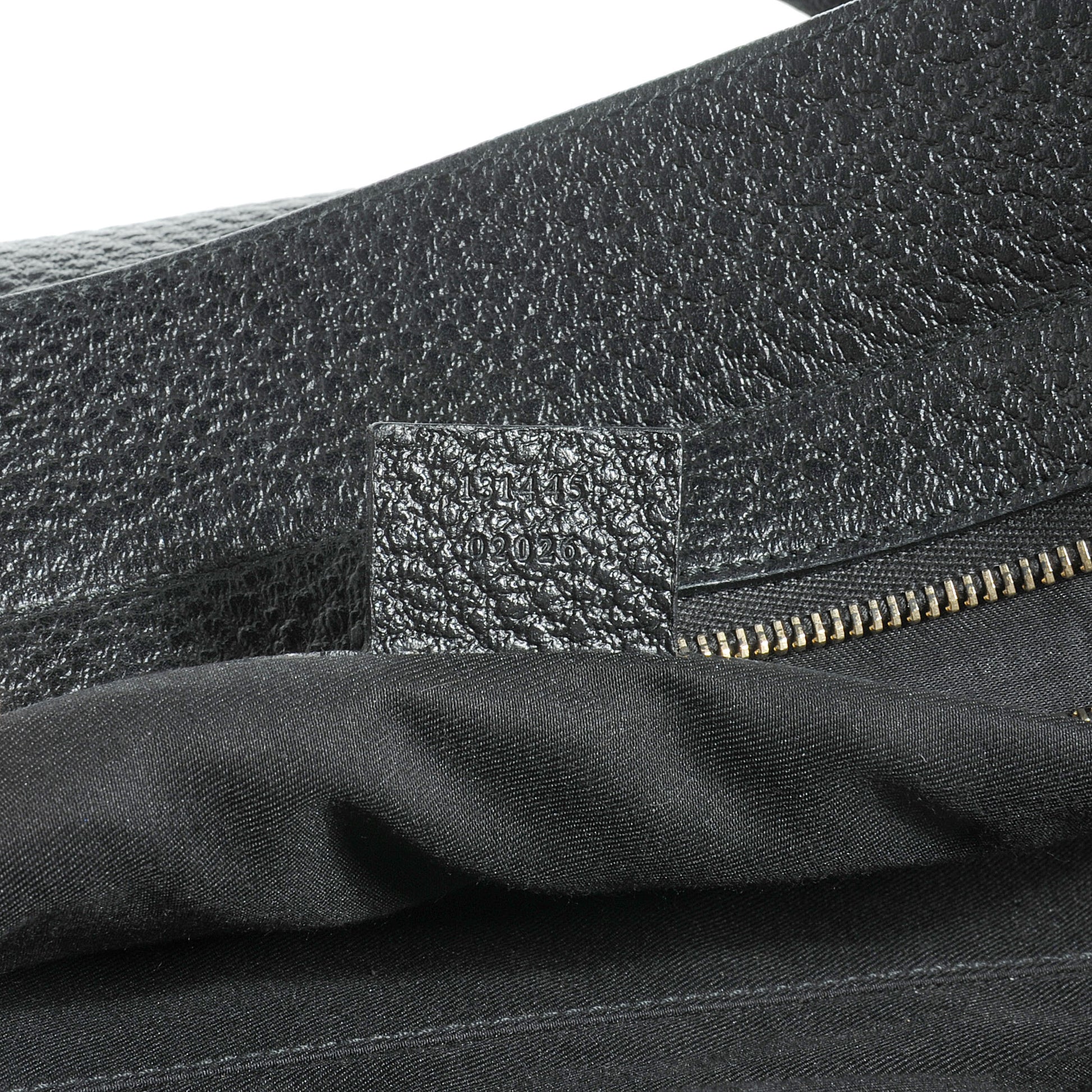 Gucci Leather Blondie Web Satchel Black 6 of 7