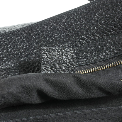 Gucci Leather Blondie Web Satchel Black 6 of 7