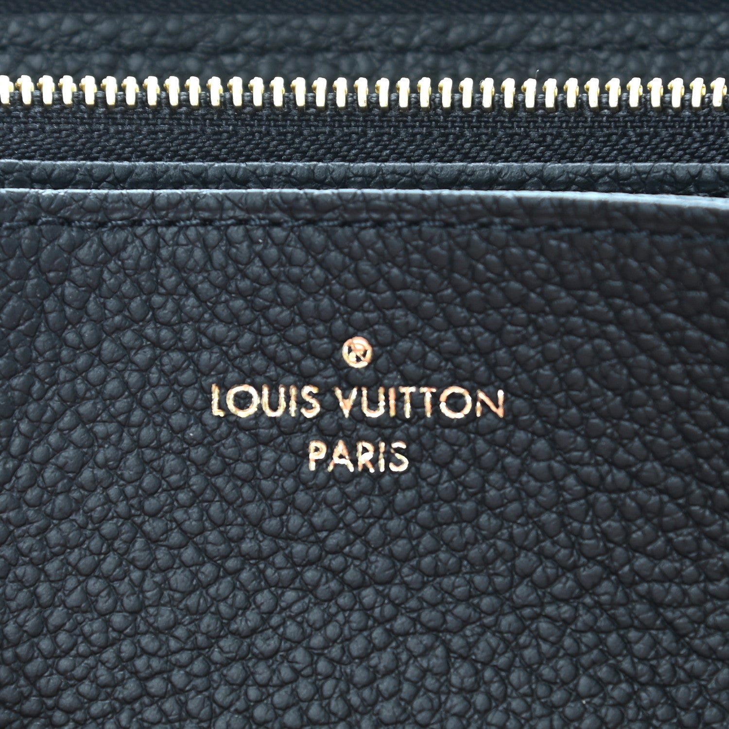 Louis Vuitton Empreinte Zippy Wallet Black 7 of 12