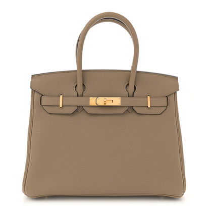 Hermes Togo Birkin 30 Beige Marfa 1 of 11