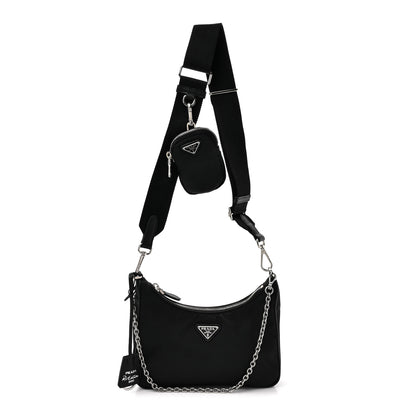 Prada Nylon Re-Edition 2005 Shoulder Bag Black 1 of 12