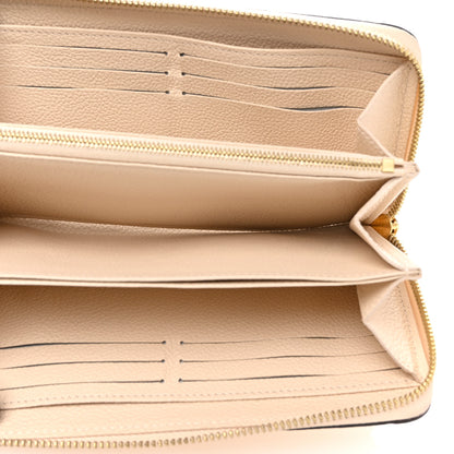 Louis Vuitton Empreinte Zippy Wallet Cream 5 of 6
