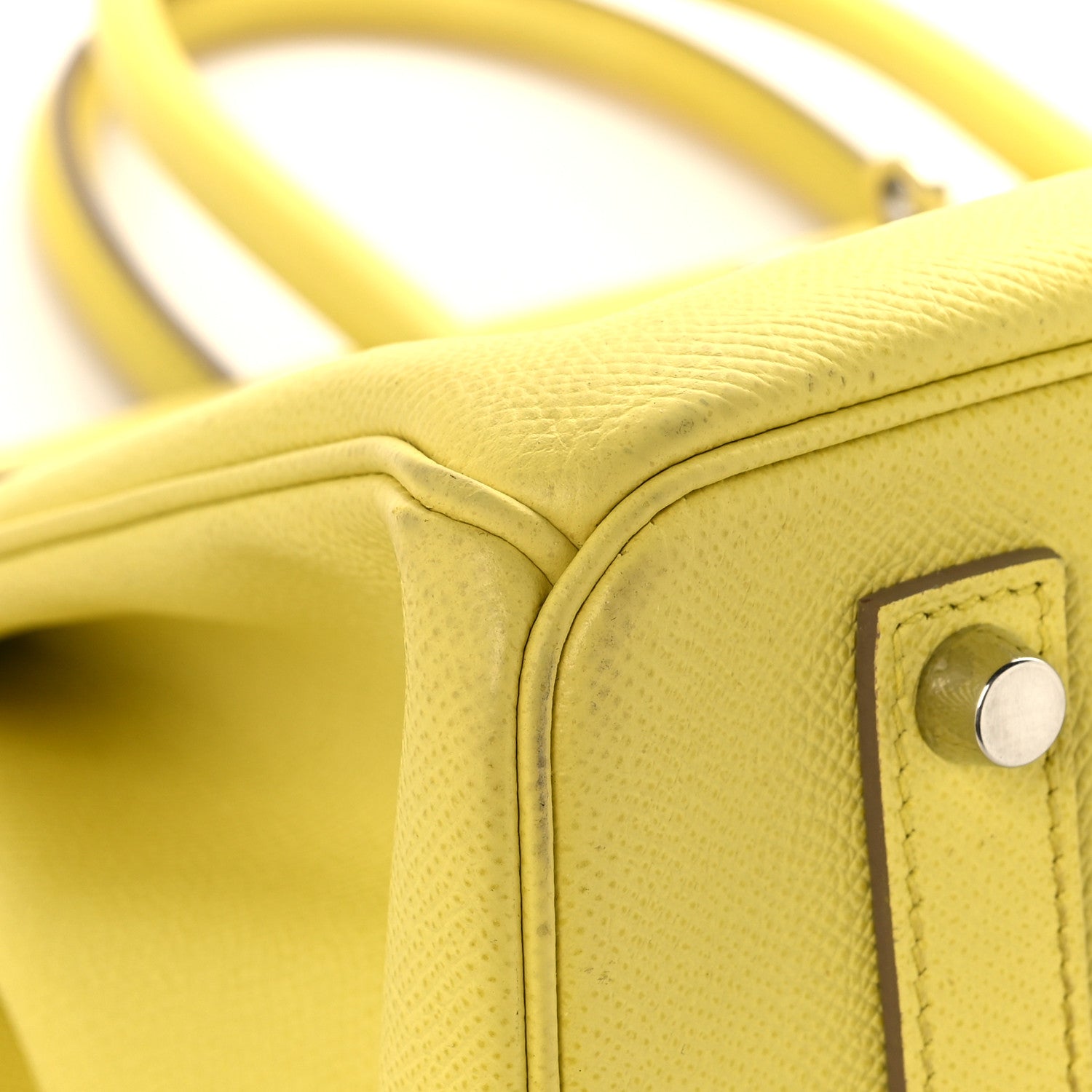 Hermes Epsom Birkin 35 Lime 9 of 14