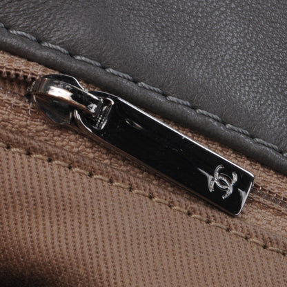 Chanel Calfskin Country Chic Cross Body Flap Grey 7 of 9