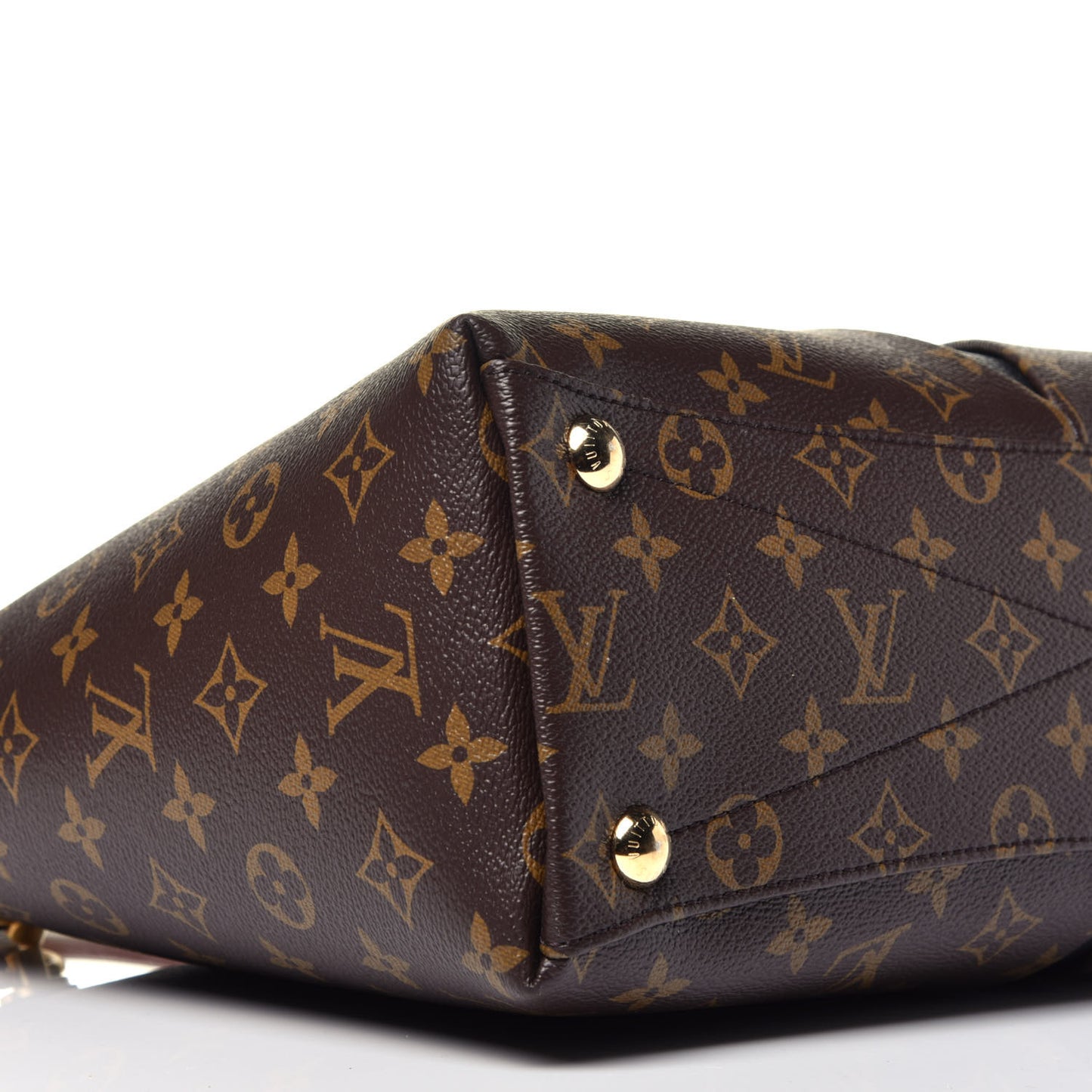 Monogram V Tote MM Black