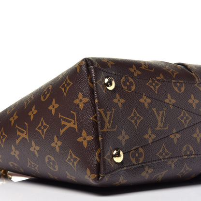 Louis Vuitton Monogram V Tote MM Black 9 of 10