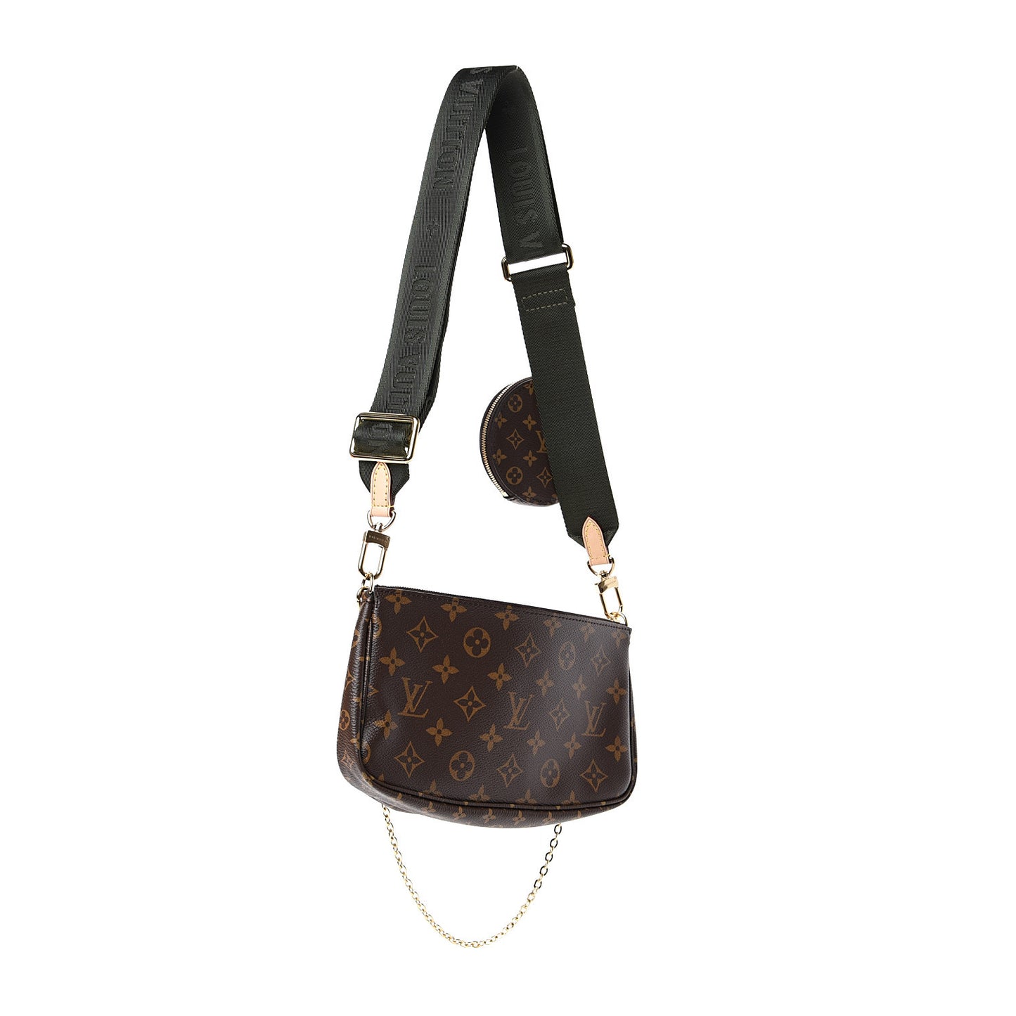 Monogram Multi Pochette Accessories Kaki