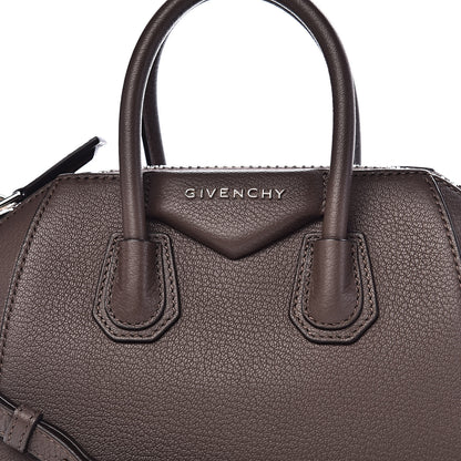 Givenchy Sugar Goatskin Mini Antigona Heather Grey 10 of 10