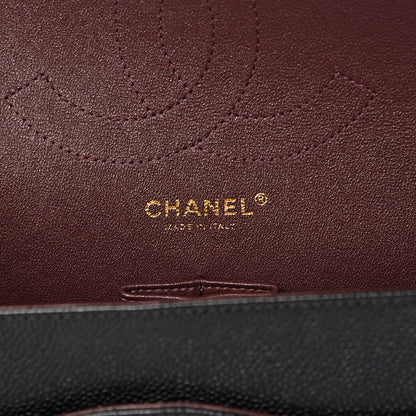 Chanel Caviar Quilted Jumbo Double Flap Black 5 of 10