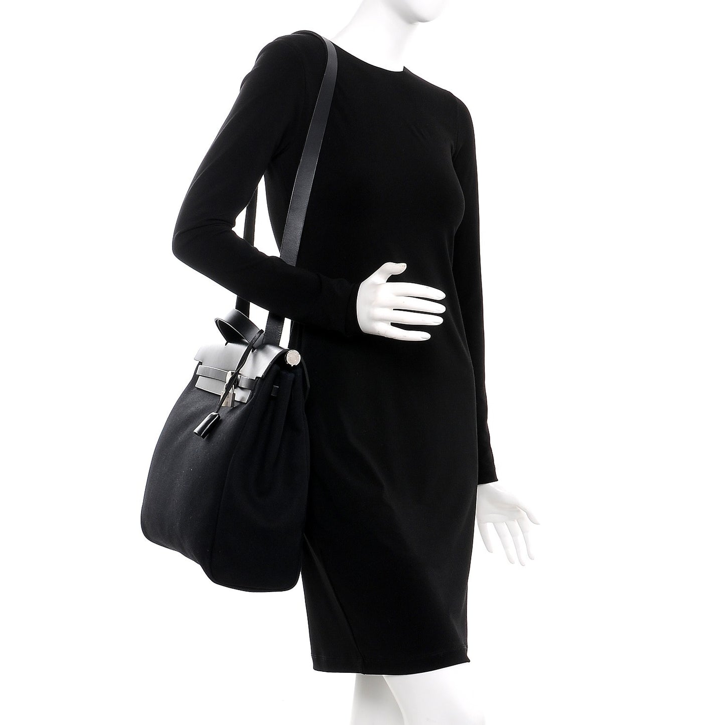 Toile Vache Calfskin Herbag 39 MM Black
