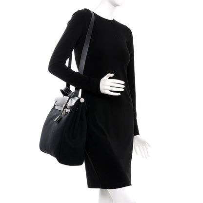 Hermes Toile Vache Calfskin Herbag 39 MM Black 2 of 22