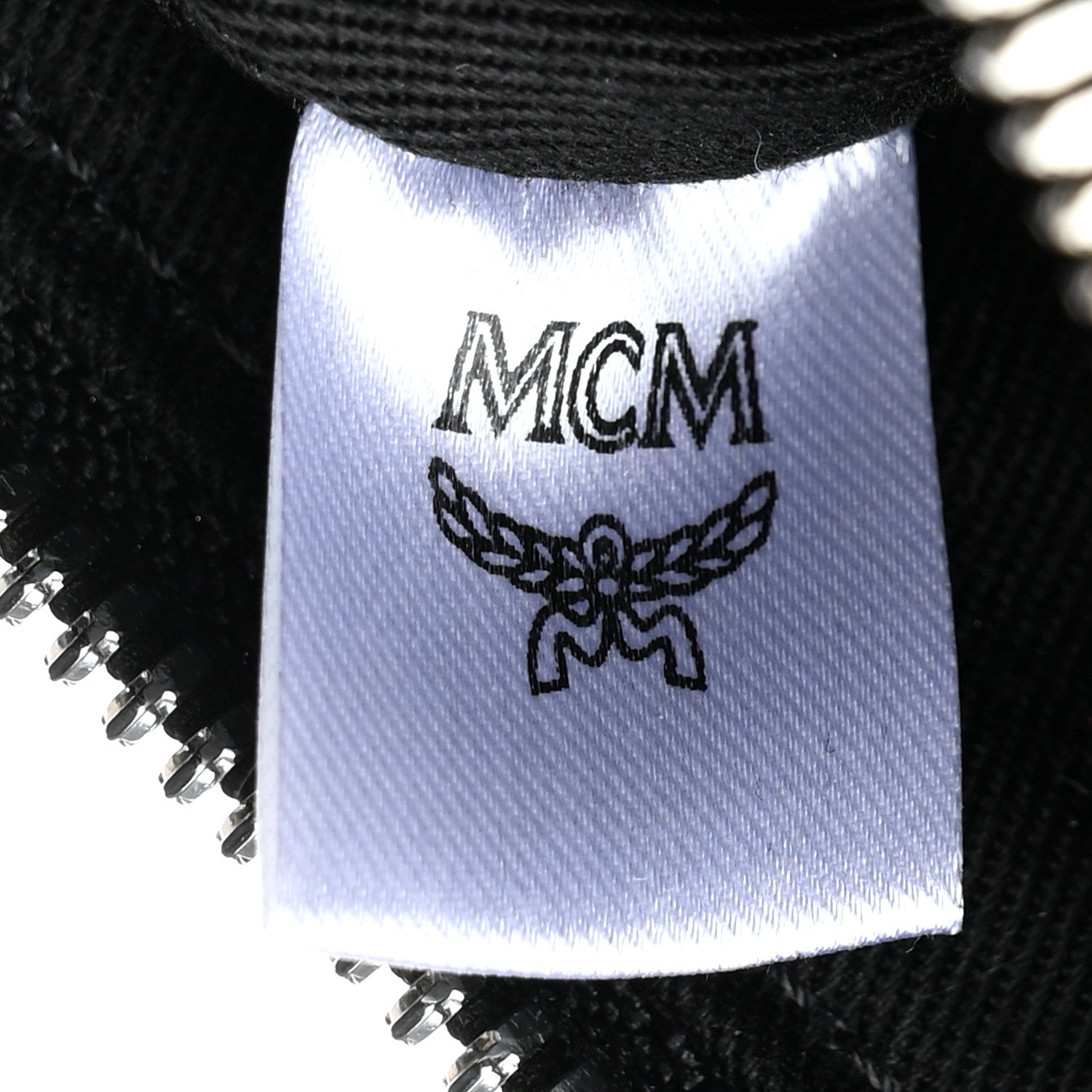 MCM Visetos Medium Crossbody Pouch Black 7 of 11