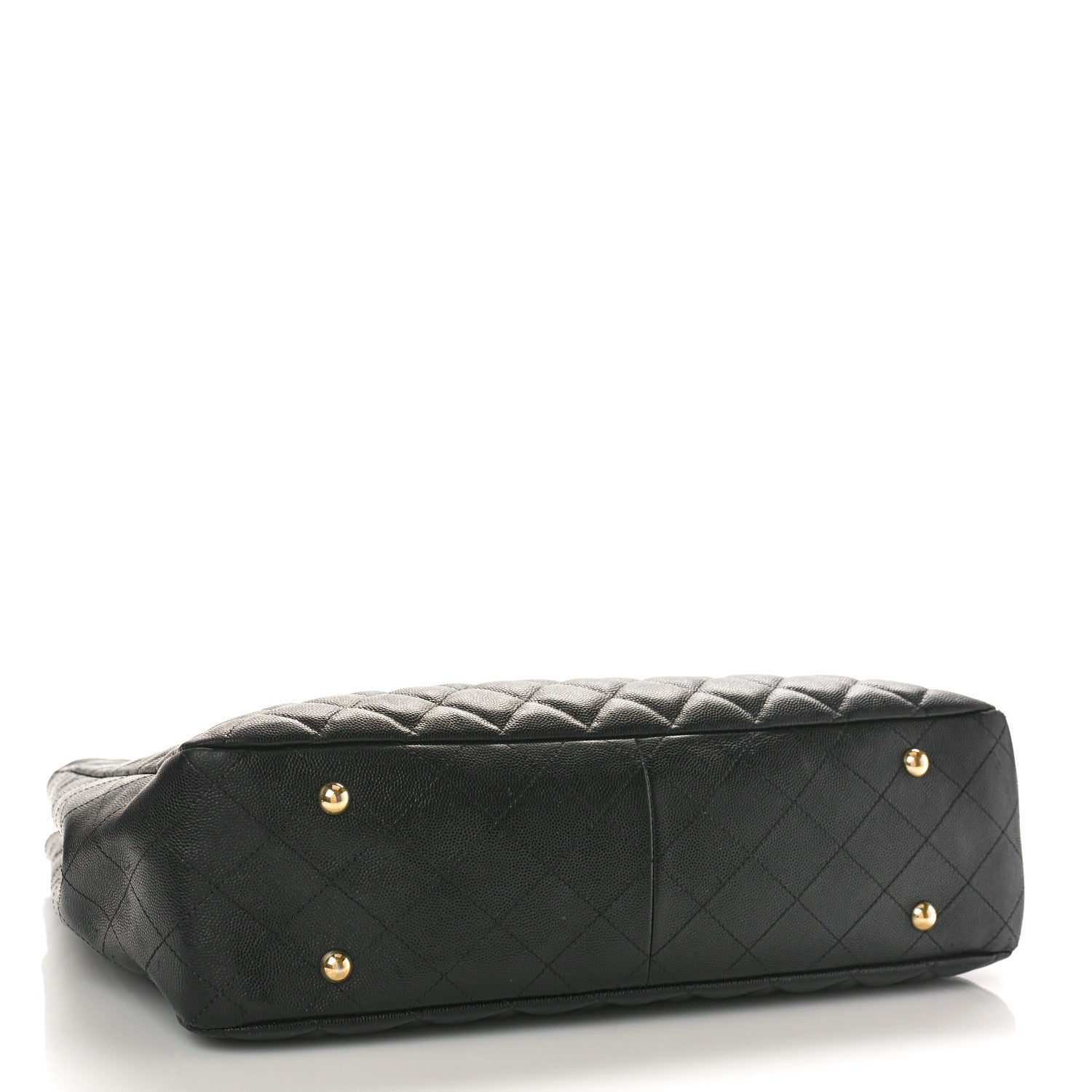 Chanel Caviar Quilted Large Shopping Tote Black 4 of 14