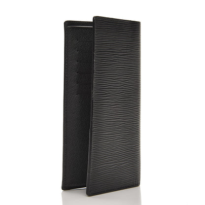 Louis Vuitton Epi Brazza Wallet Black 3 of 10