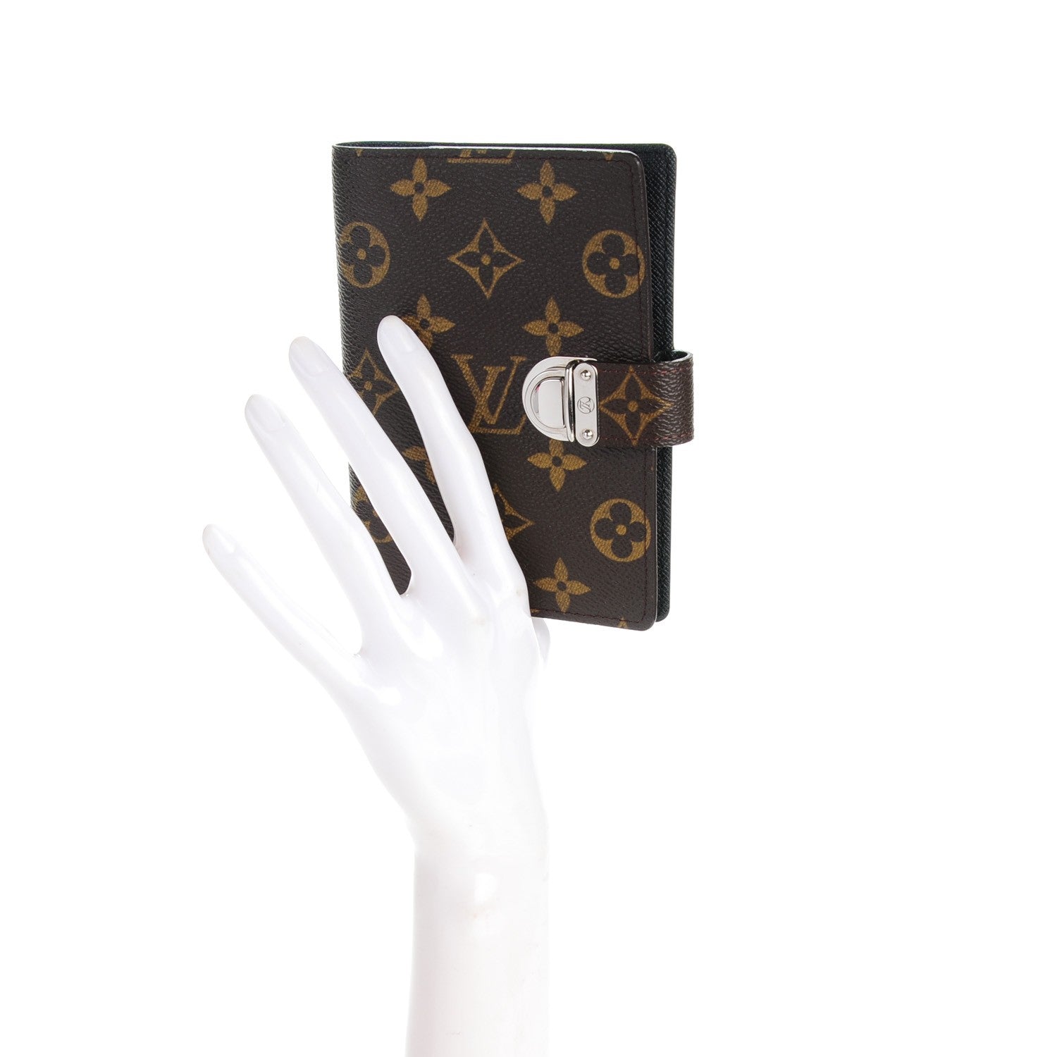 Louis Vuitton Monogram Koala Small Ring Agenda Cover Black 2 of 7